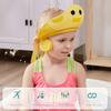 Baby Shower Cap Shield Cartoon Adjustable Visor Shower Cap Shield Hair Washing Shampoo Shield Bathing Hat Bath Visor Eye & Ear