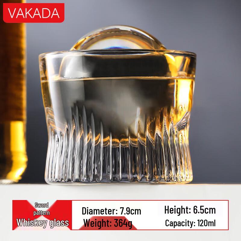 VAKADA Pink Crystal Diamond Pattern Drinking Glass