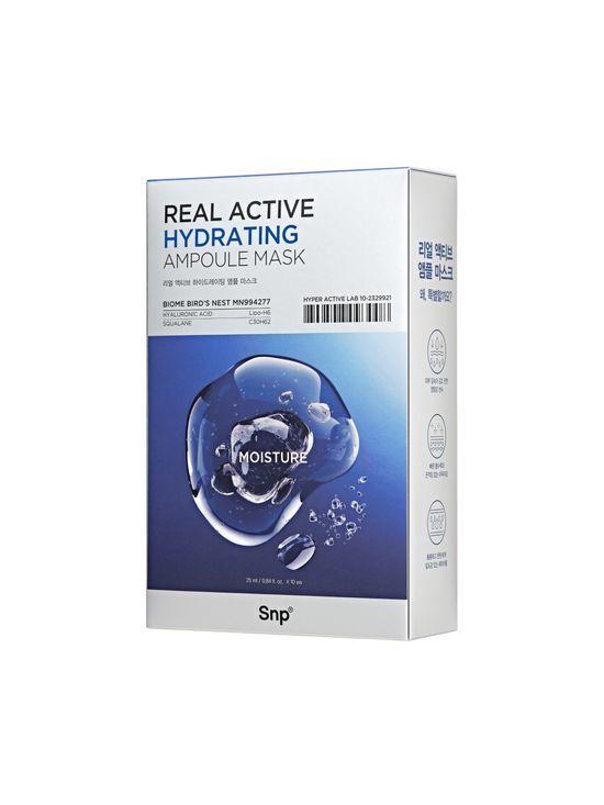 SNP Real Active Ampoule Mask 10 sheets (Choose 1 of 3 types)