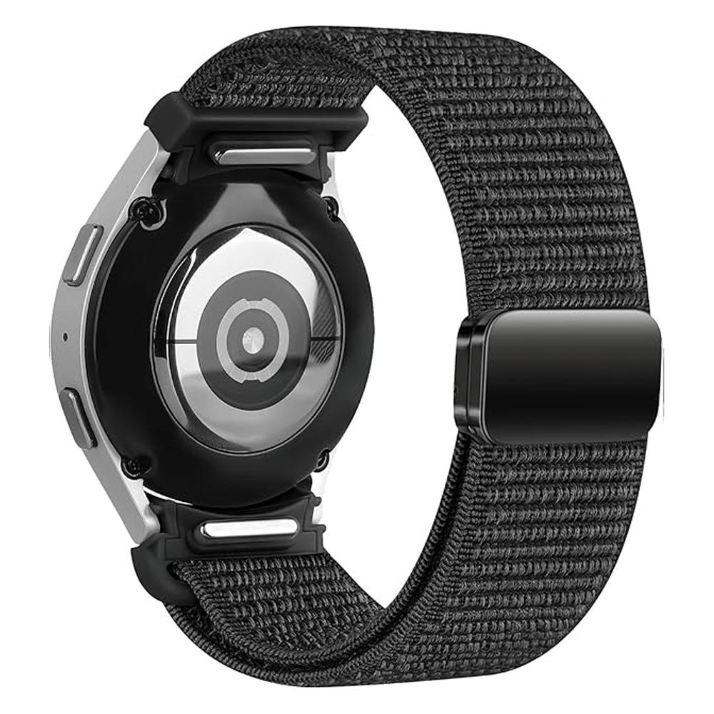 Band For Samsung Galaxy Watch 4/5/6/7/FE/classic/5 Pro 44mm 40mm No Gaps Magnetic Nylon Bracelet Correa Galaxy Watch 7 Strap