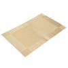 4 Pcs Placemat Fashion PVC Dining Table Mat Plate Pads Coasters Table Cloth Pad(Gold)