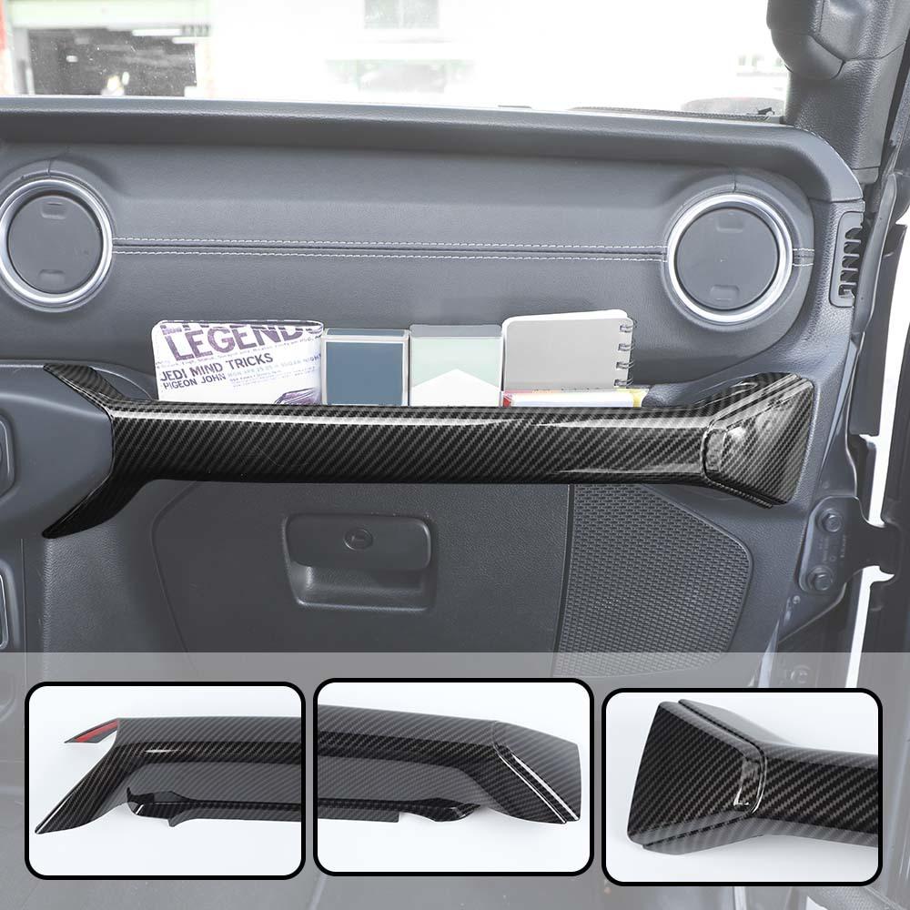 Co-Pilot Armlehnen-Aufbewahrungsbox, Beifahrer-Organizer für Jeep Wrangler JL, JT Gladiator ab 2018, Auto-ABS-Innenzubehör 