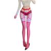 Sexy Flirting Stockings Suspender Over Knee Couple Sex Charm Young Woman Uniform Seduction WB