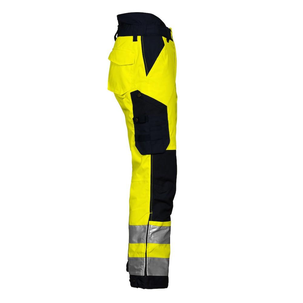 Projob Mens Hi-Vis Padded Trousers