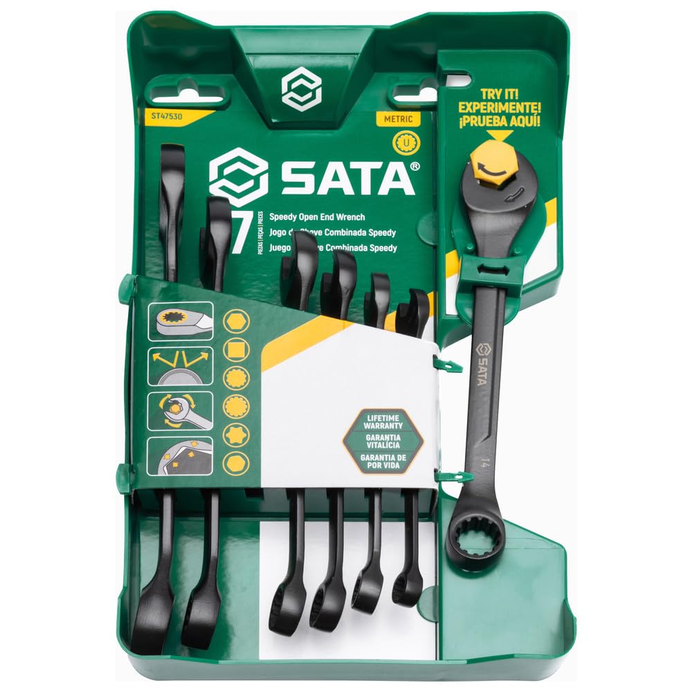 SATA Combination Quick Wrench Set ST47530 (7 pieces)