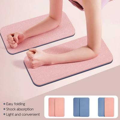 2 Stück Weiche TPE Yoga Kniepolster Unterstützung Schutzpolster Kissenpolster für Ellenbogen Bein Arm Balance Übung Fitness Workout Yogamatte