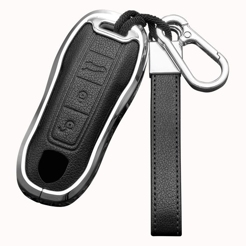 Porsche 911, Cayenne, Panamera, Macan, Taycan Metal Key Case - New Energy Series