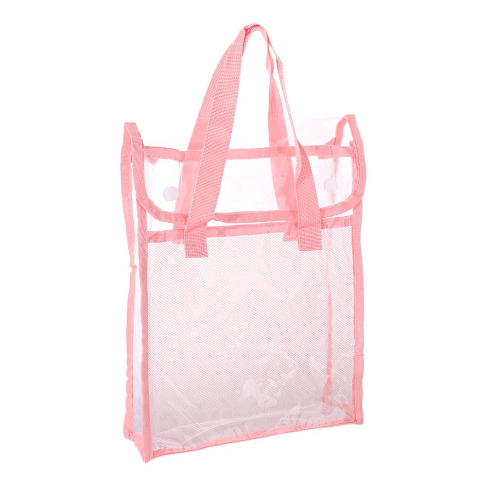 Large Capacity Transparent Exam Bag PVC Document Bag Study Test Paper Storage Bag  Storage Pouch