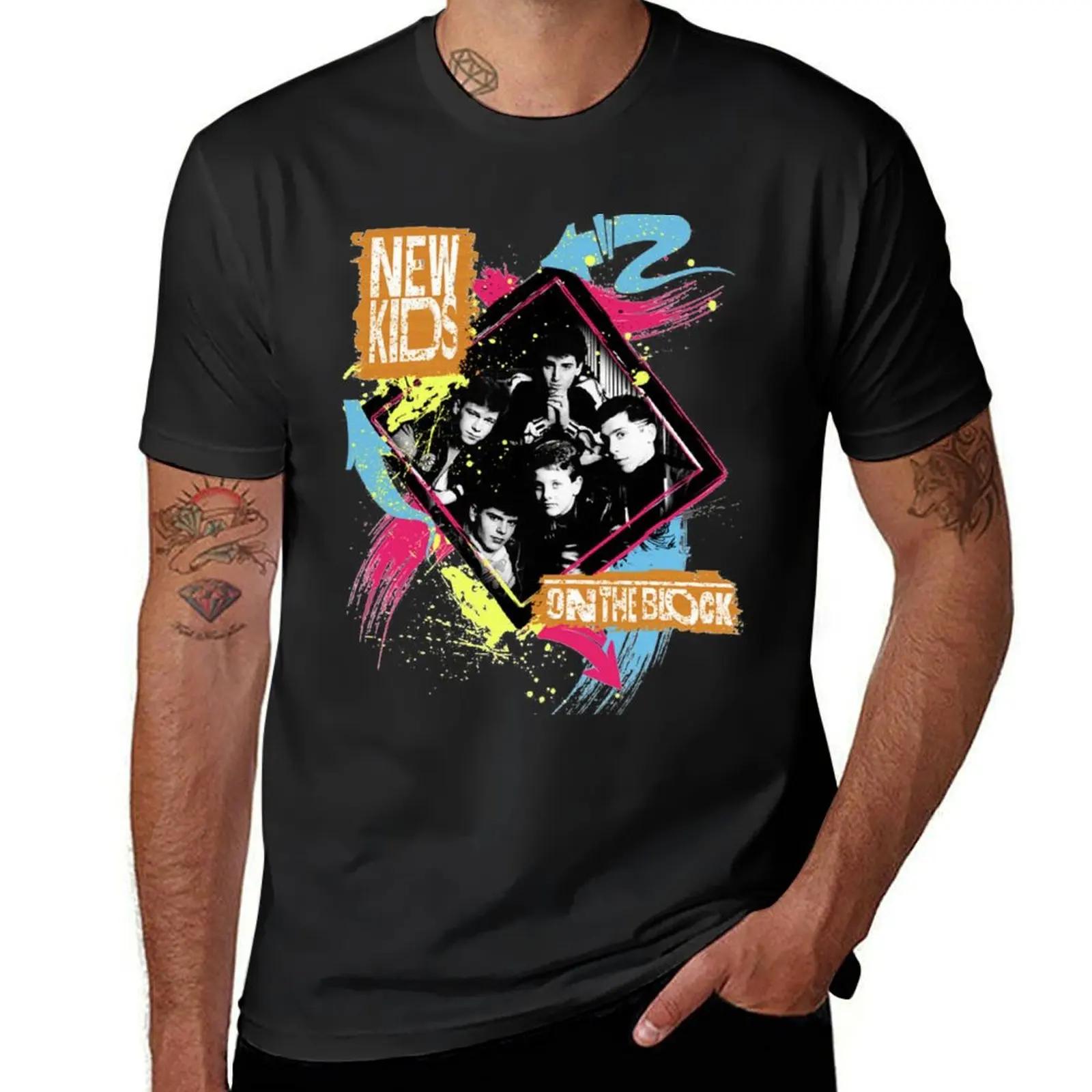

NKOTB Men&x27;s Retro T-Shirt new edition heavyweights cute tops T-shirt men XXXXXL чёрный