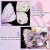 20 Stück Schmetterlings-Blumen-Geschenkpapier Premium-Verpackungsbögen für Blumensträuße für Blumengeschäft Hochzeitsfeier Dekoration Zubehör
