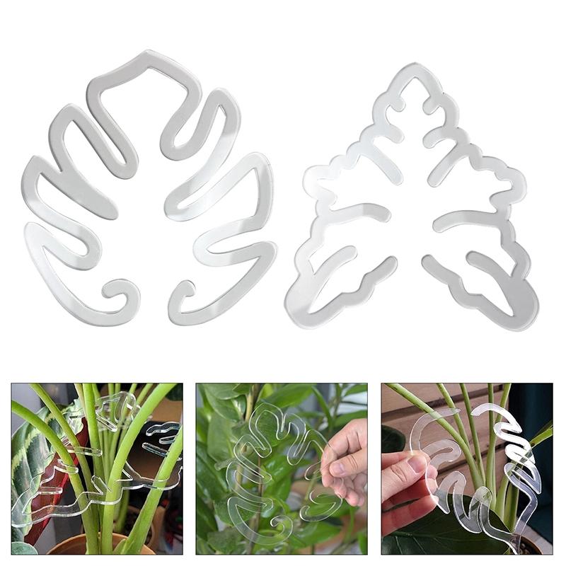 Monstera Plant Support Plants Accessories Leaf Shape Indoor Greenhouse Plant Stand Plastic Plant Stem Fixation Bracke