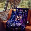 Happy 19Th Birthday Personalized Blanket Personalized Text Soft Cozy Great For Picnics Outdoor Travel And Camping Sofa Office Allseason Use Travel