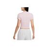 Nike Casual Round Neck Short Sleeve T-Shirt Women tops Pink IF2007-655