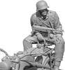 Solmodel WWII German KS750 Crew Rear Seat Soldier 3D Printer Kit MM882 1/35 2, (for Solmodel) (People)