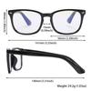 Square Progressive Multifocus Reading Glasses Anti Blue Light Presbyopic Glasses Spring Hinge Readers Far And Near Dual-Use