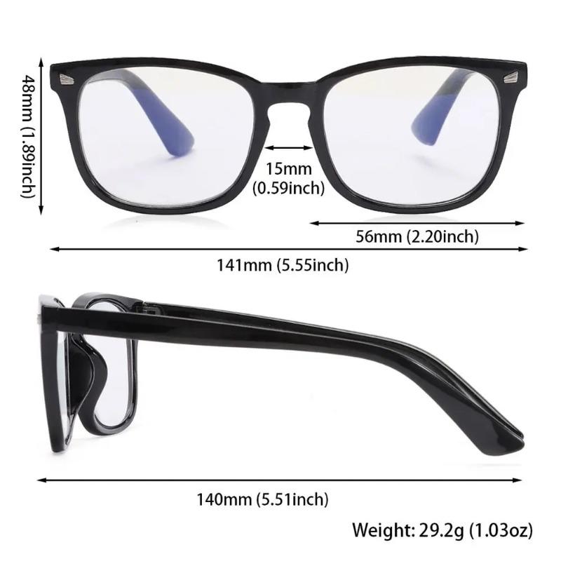 Square Progressive Multifocus Reading Glasses Anti Blue Light Presbyopic Glasses Spring Hinge Readers Far And Near Dual-Use