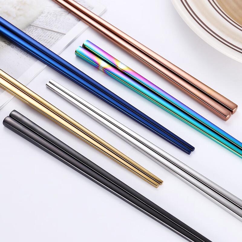 Ru Han Stainless Steel Titanium Chopsticks