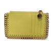 Used 10316 Falabella Zip Card Holder 422364 W9355 7330 7943 Current Shaggy Yellow Canary Excellent Condition Women's
