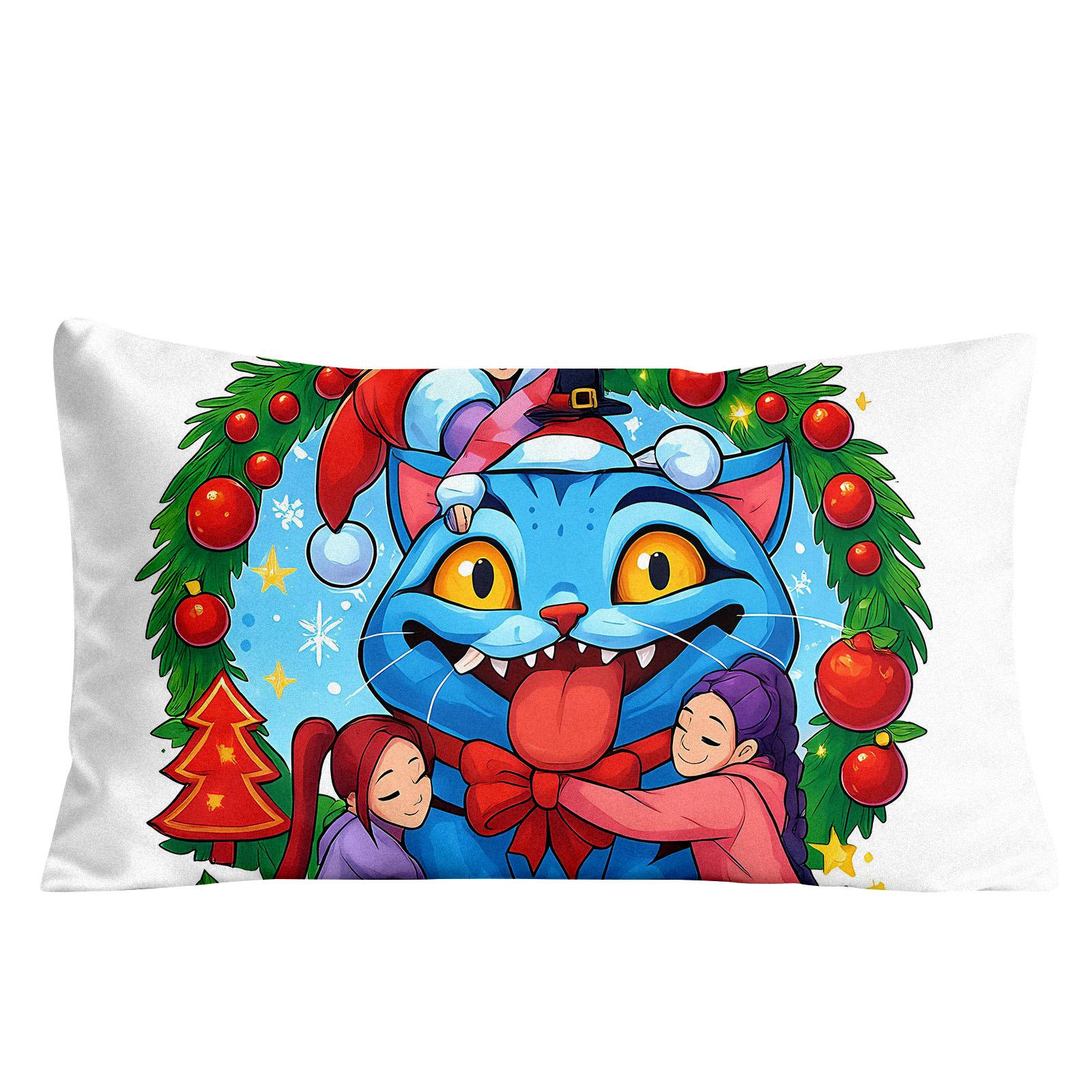 

Linen Printed Pillowcase, Home Decoration Pillowcase, Easy To Clean,Pillowcase, Suitable For Sofa, Car, Bed One Size