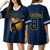 Women's Short Sleeve Letter Print Casual T-Shirt for Everyday Wear