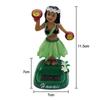 Model Hawaiian Girl Toys Solární Dekor palubní desky auta Nový Hula Girl Swinging Car Decor