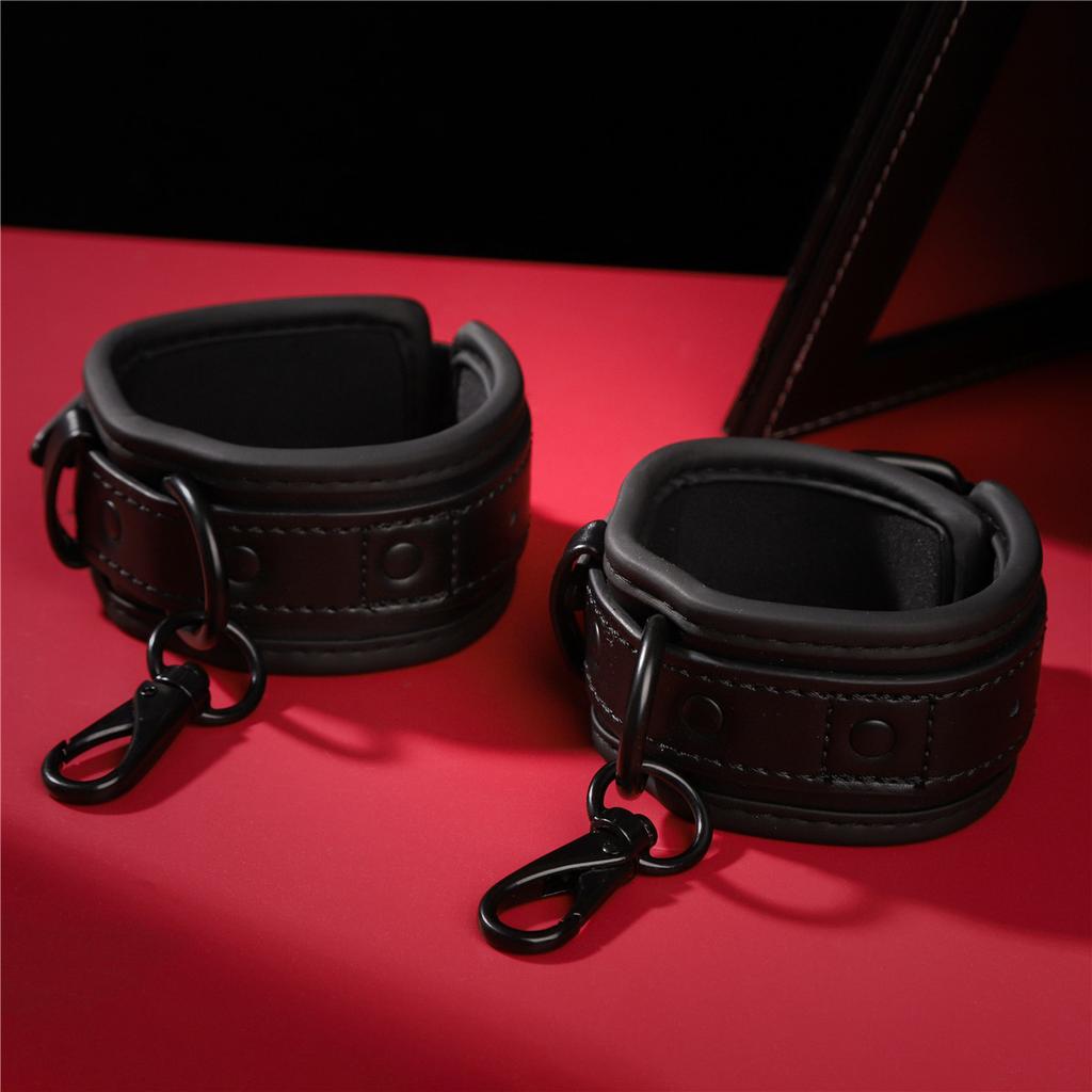 Sexy Adjustable Leather Handcuffs For Sex Toys For Woman Couples Bdsm Bondage Restraints Slave Ankle Cuff Adult Toys