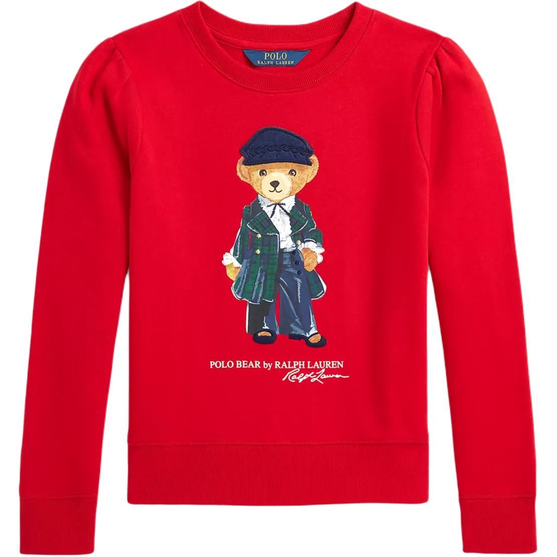 

Polo Ralph Lauren Толстовка с узором медведя Флисовое худи Детские толстовки 313952135-001 M
