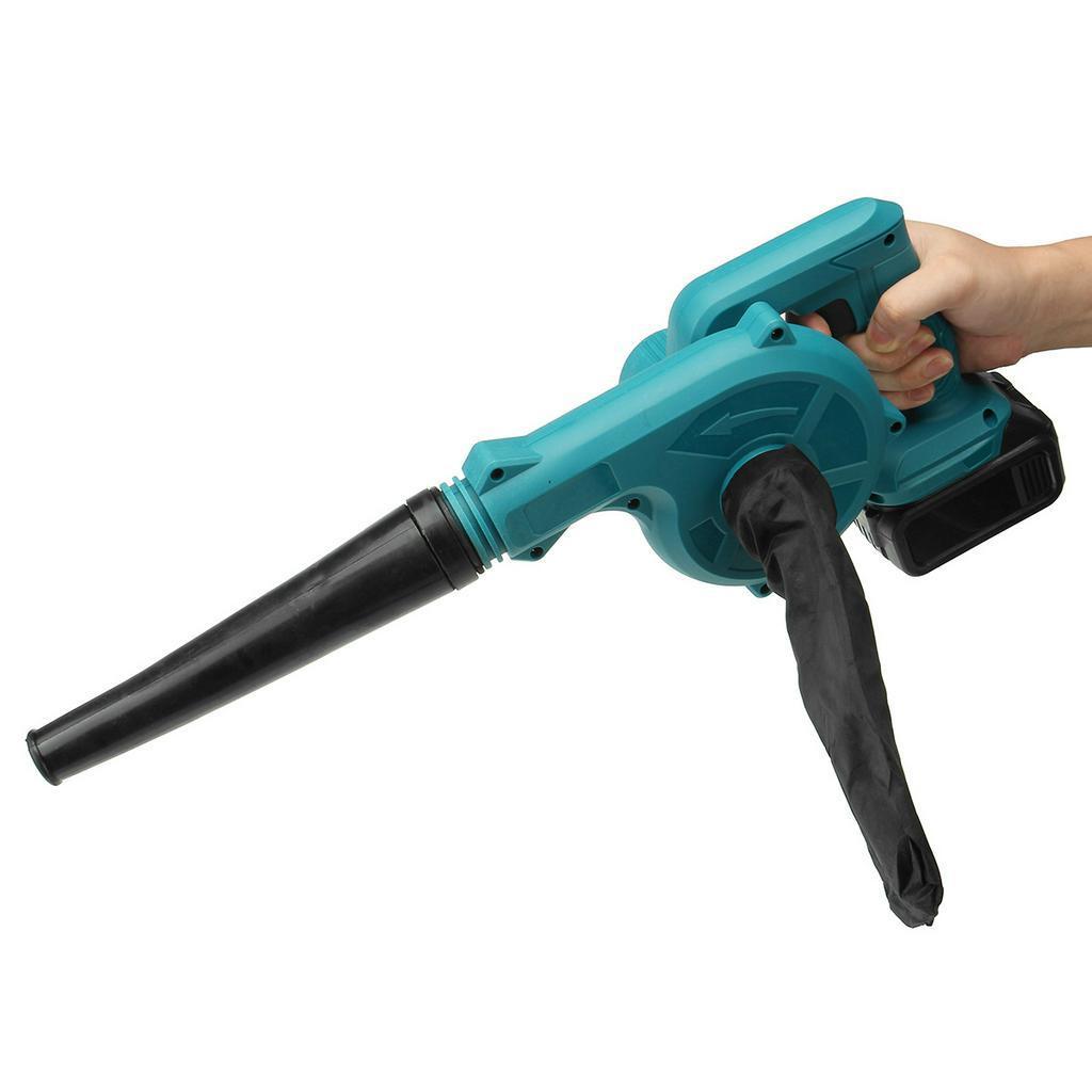 2 In 1 Cordless Electric Air Blower & Suction Handheld Leaf Computer Dust Collector Cleaner Power Tool For 18V Battery