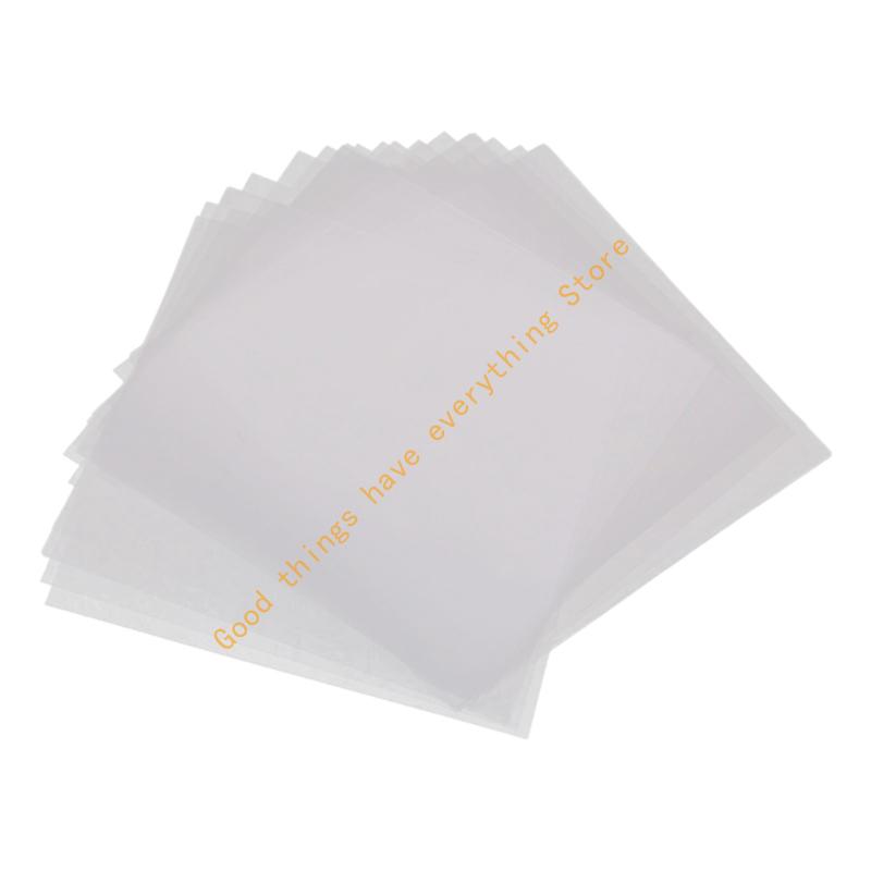 Crystals Clear Thickened Perlers Beads Ironing Sheet for Crafting and Heat Protective 55KF