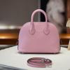 Importiertes Evercolor Rindsleder Tragbare Umhängetasche Mini Muschel Tasche Bowling Vielseitig Erste Schicht Rindsleder Damen Tasche