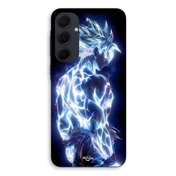 Coque Pour Samsung galaxy A35 Dragon Ball Z Goku Ultra Instinct brillant Maniacase
