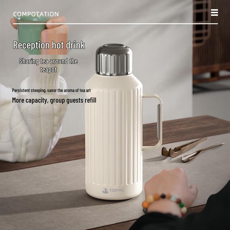 Temeike Large Capacity Portable Thermal Flask