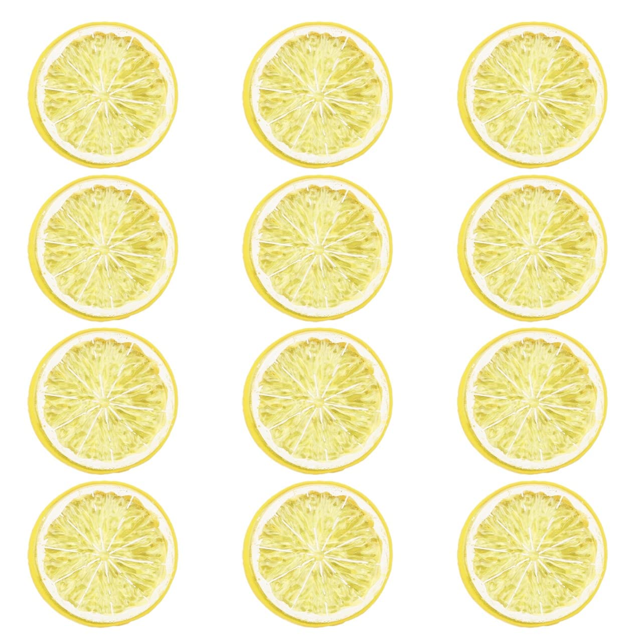 

Rimikuru Food Sample Lemon Slice Round Set Fruit Cut Fruit Display Set of (Лимон 12)
