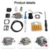 Carburetor Repair Kit For Chainsaw Installation Kit As Shown Carburetor Kit Restores Engine Performance For Zama C3-El18