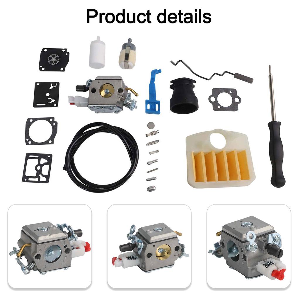 Carburetor Repair Kit For Chainsaw Installation Kit As Shown Carburetor Kit Restores Engine Performance For Zama C3-El18
