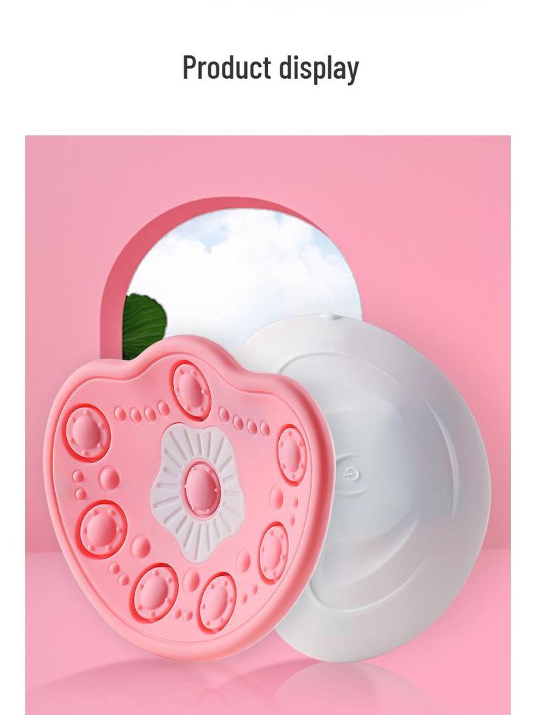 Rechargeable Red & Blue Light Wireless Vibration Breast Enhancement Massager