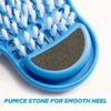 High Reliability Shower Foot Cleaner Foot Washing Brush Foot Scrub Massage Dead Skin Remover With Suction Cup for Bathing Hotels