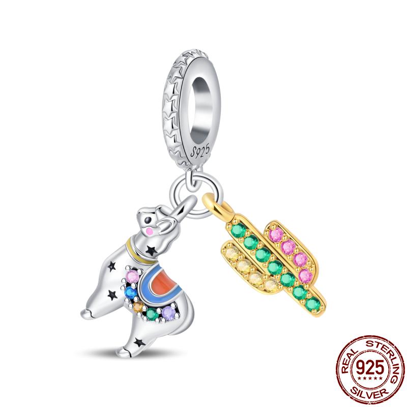 Copper Diy Beads Desert Travel Series-Scarab Charm Fit Panoriginal Bracelet For Women Jewelry Birthday Gift