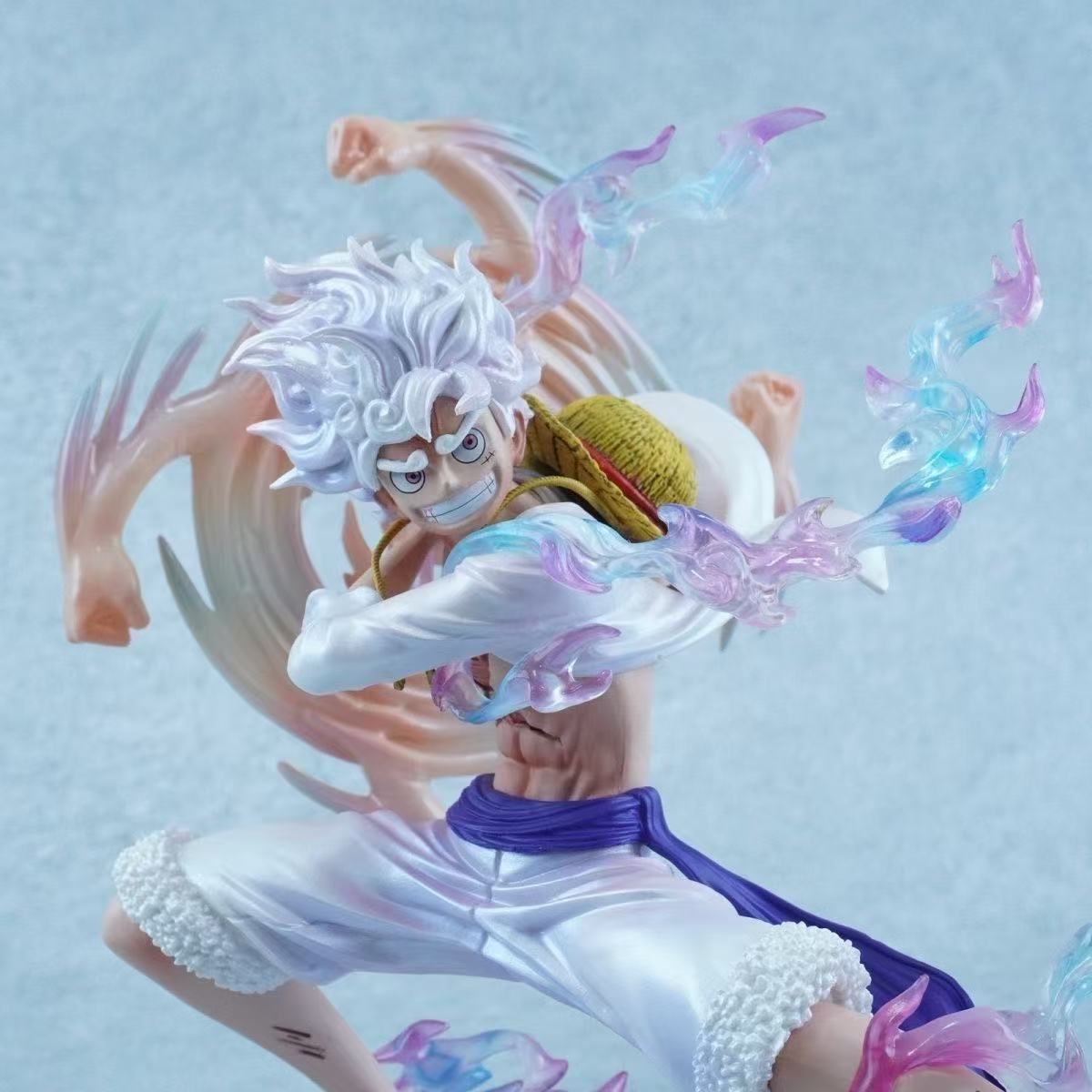 One Piece Luffy swinging punch - Nika Luffy One Piece model figure, trendy collectible statue