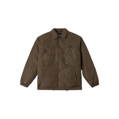 Einfarbige Daunenjacke mit langen Ärmeln Herren Oberbekleidung VN000QR9EMP