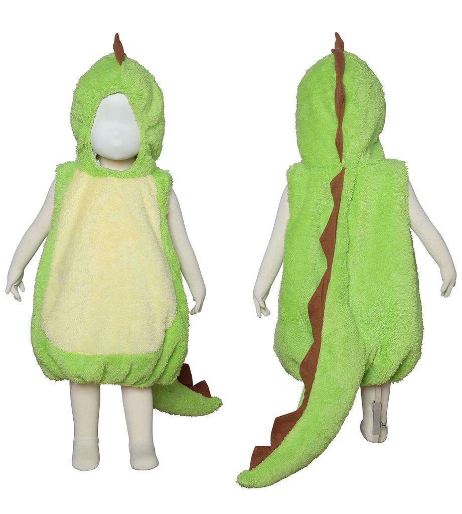 Clearstone Marshmallow Baby Cosplay Halloween Kigurumi Marshmallow Putisaurus Baby 80cm Green