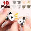 10Pairs Seamless Magnetic Button Strong Magnet Buckle Hidden Button For Shoulder Bag Wallet Clothes DIY Craft Accessories NEW
