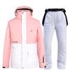 New Women's Ski Suit Winter Sports Breathable Warm Windproof Waterproof Skiing Snowboarding Jacket and Pants Men Ski Set Snowsuit