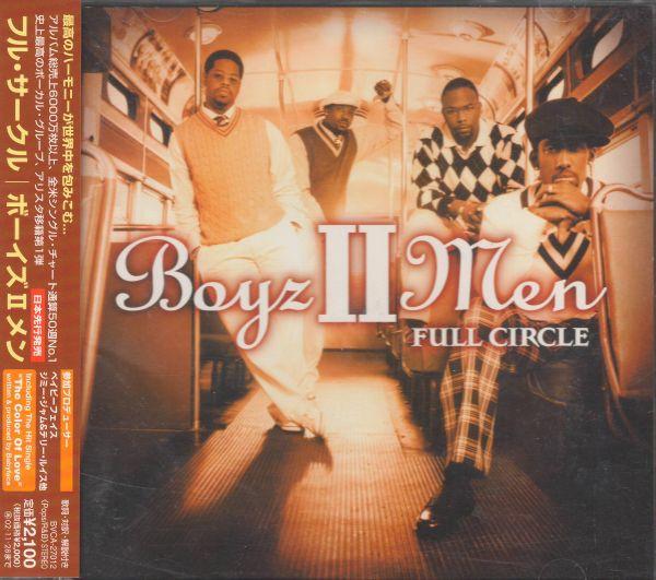 

CD BOYZ II MEN - Full Circle BVCA27012 Arista 2002 Japan Rap & Hip-Hop/R&B Used