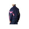 adidas Originals FW24 Juventus Collection Logo Zip Long Sleeve Vintage Jacket Men Jacket Blue Pink IN5601