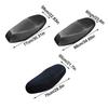 Black Motorcycle Seat Cover Non-slip Dustproof Seat Protector Waterproof Breathable Sunscreen Scooter Cushion