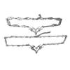 Thorn Flame Heart Hollow Out Necklace For Hip Hop Style Subculture Expression And Versatile Wear Parties Daily Outfits