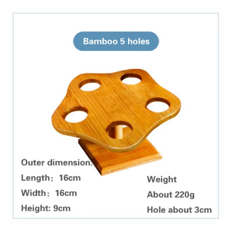 Bamboo and wood hand roll holder Porphyra roll sushi rack Sushi container Japanese sushi rack Wooden tableware Ice cream rack