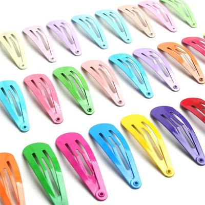 Kleurrijke Kinder Haarclips - Pak van 100