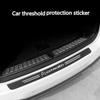 Car Door Sill Stickers Carbon Fiber Trunk Bumper Protective Sticker For Citroen C1 C2 C4 C5 C3 C4L C8 Berlingo Xsara Picasso Car